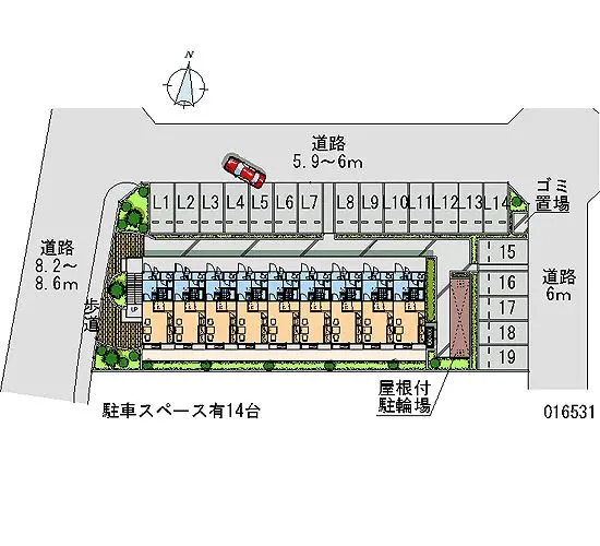 ★手数料０円★茂原市鷲巣 月極駐車場